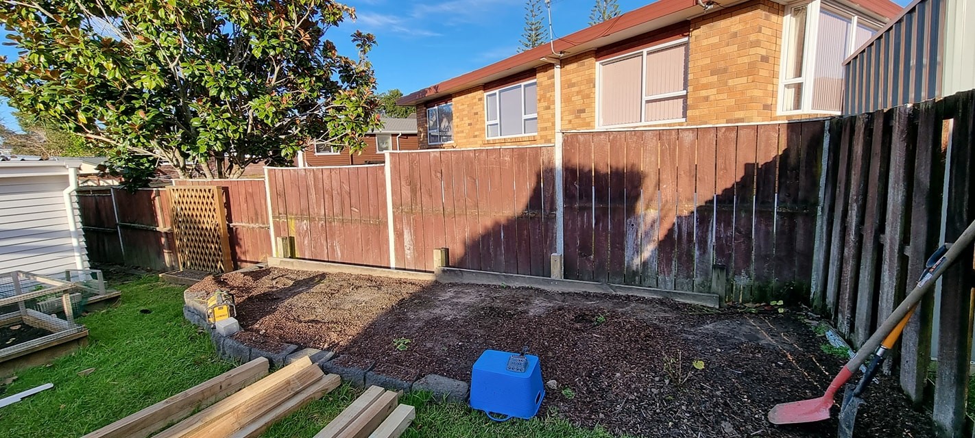 Before: Fence Replacement